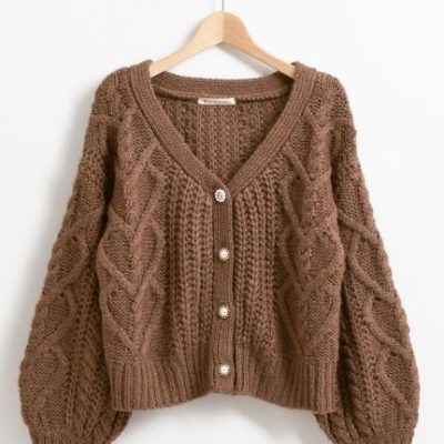 Brown sweater women
