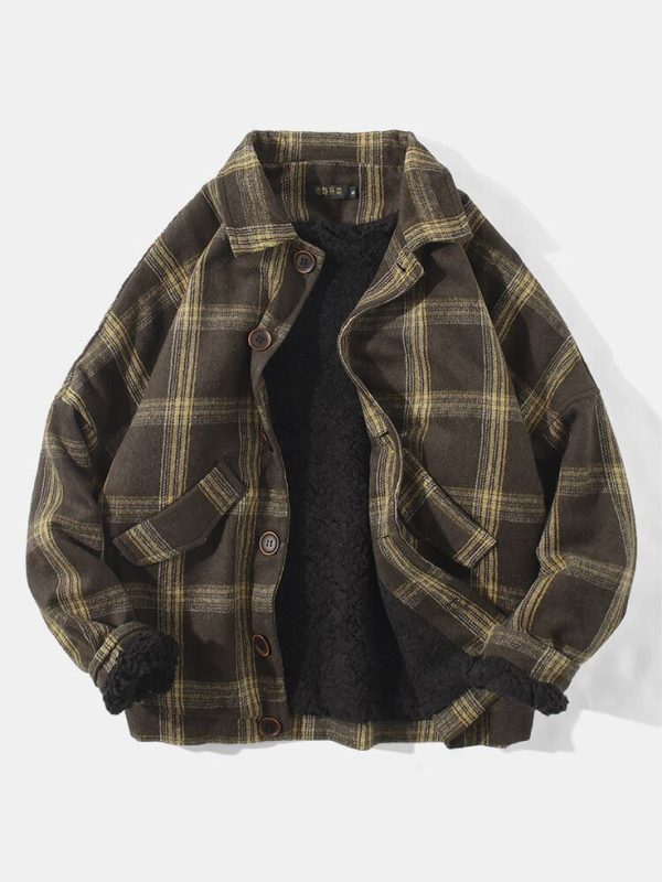 Premium Men checkered jacket