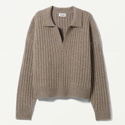 Women soft wool sweatshirt