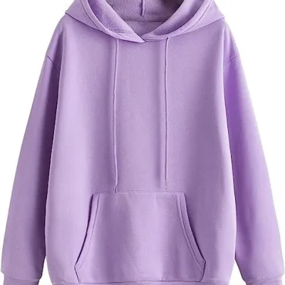 women lilac Comfy hoodie